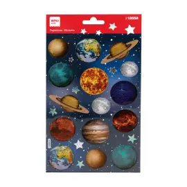 Stickers plan&egrave;tes - Apli photo du produit