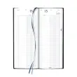 Agenda journalier banque 2 volumes - 14,3x32,5 cm - Noir - Janvier &agrave; d&eacute;cembre 2027 - BREPOLS photo du produit