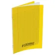 Cahier polypropyl&egrave;ne piq&ucirc;re 32P SEYES 90g jaune photo du produit