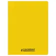 Cahier polypropylène piqûre 96P SEYES 240x320 90g jaune photo du produit