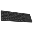 Clavier sans fil rechargeable SLIM TOUCH avec pavé tactile intégré photo du produit