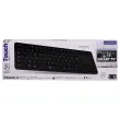 Clavier sans fil rechargeable SLIM TOUCH avec pavé tactile intégré photo du produit