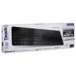 Clavier sans fil rechargeable SLIM TOUCH avec pavé tactile intégré photo du produit