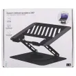 Support notebook rotatif 360° en métal iClick - Gris photo du produit