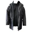 Parka 4 en 1 noir homme taille 8XL photo du produit