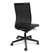 Siège ergonomique synchrone décalé Intrata - Assise gris foncée, dossier noir - Nowy Styl photo du produit