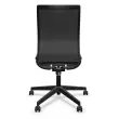 Siège ergonomique synchrone décalé Intrata - Assise gris foncée, dossier noir - Nowy Styl photo du produit