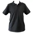 Polo noir manches courtes homme taille s photo du produit