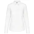 Chemise popeline polycoton femme blanc taille 3xl photo du produit