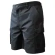 Bermuda noir à poche homme taille 58 photo du produit