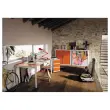 Armoire basse Easyoffice - Orange et blanc - Paperflow photo du produit