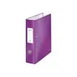 Classeur &agrave; levier WOW 180&deg; - Violet - Leitz photo du produit