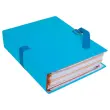 Chemise extensible &agrave; sangle A4+ - Bleu - Exacompta photo du produit