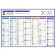 25 Calendriers de banque - 54 x 38,5 cm - 14 mois - D&eacute;c/Janv photo du produit