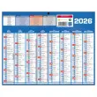 Calendrier banque - 26,5 x 21cm - Sept 2025 / D&eacute;c 2026 - BOUCHUT GRANDREMY photo du produit