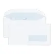1000 enveloppes blanches 75g - 114x229mm - pour mise sous pli à fenêtre 35x100mm - GPV photo du produit