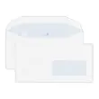 1000 Enveloppes blanches - 75g - 114 x 229mm - pour mise sous pli avec fenêtre - GPV photo du produit