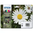 4 Cartouches EPSON T1816 4 couleurs noircyan magenta jaune photo du produit