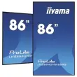 Ecran d'affichage professionnel connecté  86" -  IIYAMA LH8664UHS photo du produit