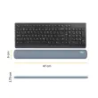 Repose-poignets clavier Breyta - Bleu gris - Fellowes photo du produit