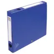 Boite de classement à pression - Dos 40 mm - A4 - Bleu - Exacompta photo du produit