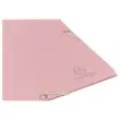 Chemise &eacute;lastiques 3 rabats - Carte recycl&eacute;e - Rose - Exacompta photo du produit