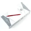 Stylo bille rétractable - Avec grip - Ecriture moyenne - Rouge - Fiducial photo du produit