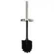 Brosse WC avec support mural - Inox satiné photo du produit