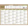 Calendrier 2027 banque Natura 14 mois - 55 x 43 cm - Janvier &agrave; d&eacute;cembre - BOUCHUT GRANDREMY photo du produit
