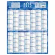25 Calendriers banque  Bleu 14 mois- 43x55 cm - Janvier à décembre - BOUCHUT GRANDREMY photo du produit