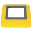 Cadre couvercle pour collecteurs "recyclage" 60L et 80L - Jaune photo du produit