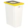Cadre couvercle pour collecteurs "recyclage" 60L et 80L - Jaune photo du produit