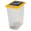 Cadre couvercle pour collecteurs "recyclage" 60L et 80L - Jaune photo du produit