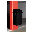 Couvercle basculant pour collecteurs "recyclable" en 60L et 80L - Noir photo du produit