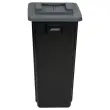 Collecteur "recyclage" - 80L - Noir photo du produit