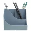 Pot à crayons Autentik - Bleu gris - Exacompta photo du produit