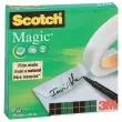 Ruban adhésif invisible mat Scotch Magic 810 - 66 m x 19 mm - Scotch photo du produit