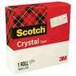 Rouleau d'adhésif transparent SCOTCH Crystal 600 - 33 m x 19 mm photo du produit
