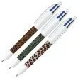 Stylo-bille 4 couleurs - Motif léopard - BIC photo du produit