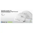 Souris ERGO sans fil - Verticale - Rechargeable - Blanc - T'NB photo du produit
