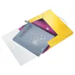 Boîte de classement plastique WOW - Jaune - Leitz photo du produit