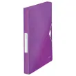 Boîte de classement plastique WOW - Violet - Leitz photo du produit