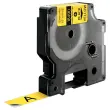Ruban RHINO DYMO 18490 - 3,5 m x 12 mm - Texte noir sur fond jaune photo du produit
