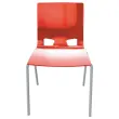 Chaise Design fondo - Rouge photo du produit