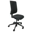 Si&egrave;ge de bureau synchrone ATILA tissu noir avec glissi&egrave;re d'assise mont&eacute; photo du produit