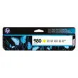 HP 980 cartouche d'encre jaune D8J09A photo du produit