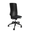 Si&egrave;ge de bureau synchrone ATILA tissu noir avec glissi&egrave;re d'assise photo du produit