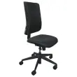 Si&egrave;ge de bureau synchrone ATILA tissu noir avec glissi&egrave;re d'assise photo du produit