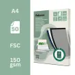 50 Couvertures reliure A4 - papier translucide - Fellowes photo du produit