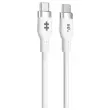 Câble USB-C 60W 1,5M - Blanc - Hypertec photo du produit